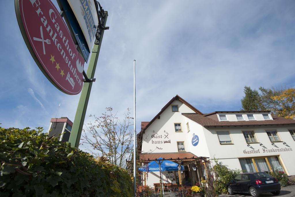 Gasthof Frankenstuben Ebern Exteriör bild